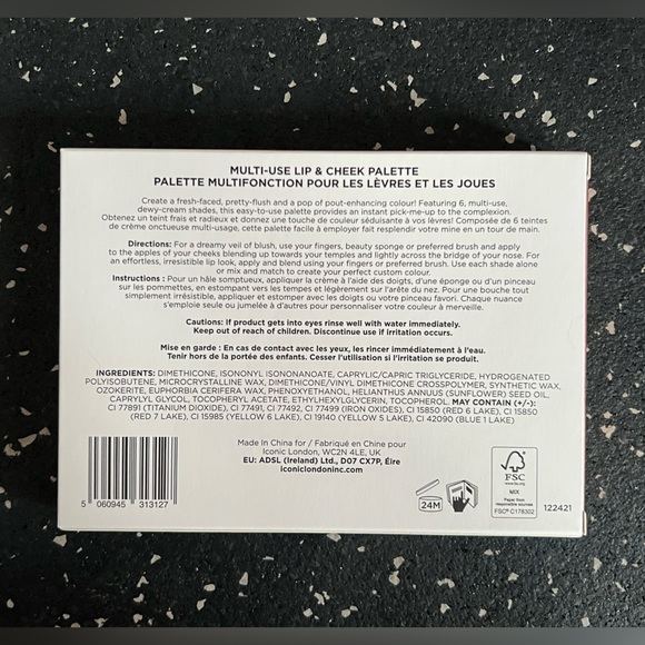 ICONIC LONDON | Multi-Use Lip and Cheek Cream Palette - Picture 4 of 6